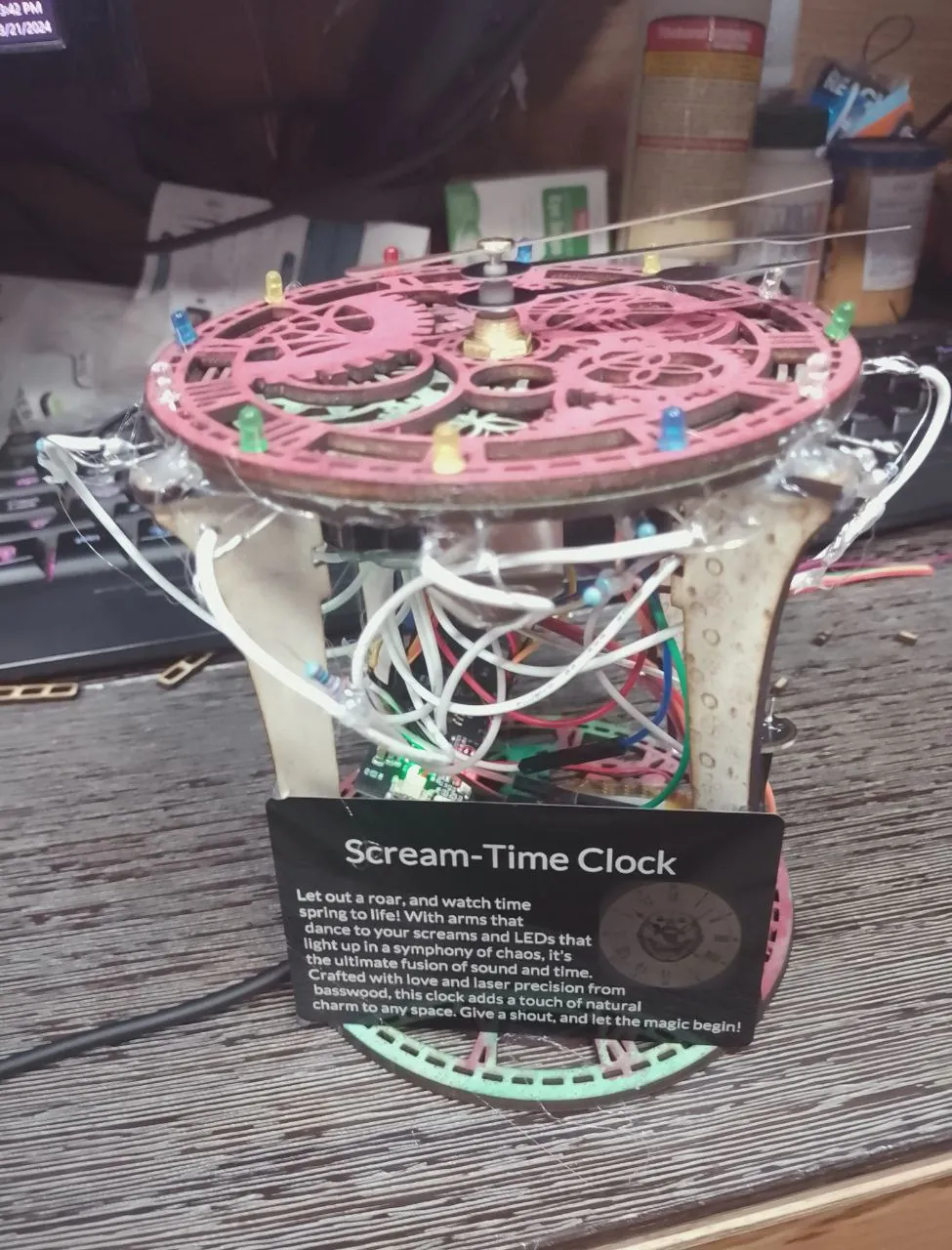 Scream Time Clock3